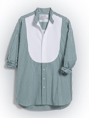 NWOT Frank & Eileen Victoria Tuxedo Shirt